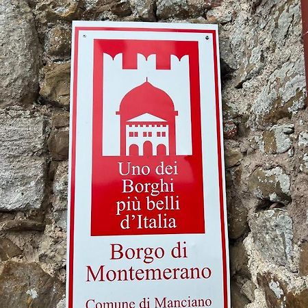 Casa Pruno Rosso Montemerano Exterior foto