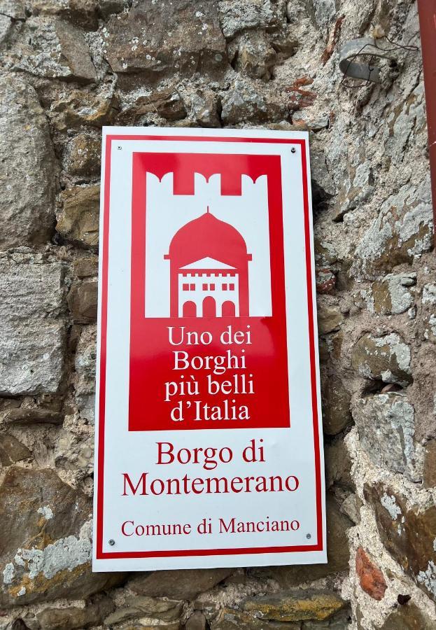Casa Pruno Rosso Montemerano Exterior foto